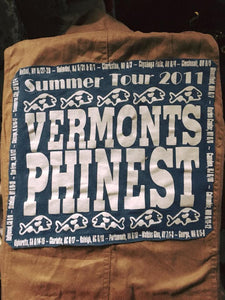 Faux Fur and Suede VINTAGE Phish Vest