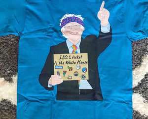 Blue Bernie Lot Kid Tee with Donut Headband