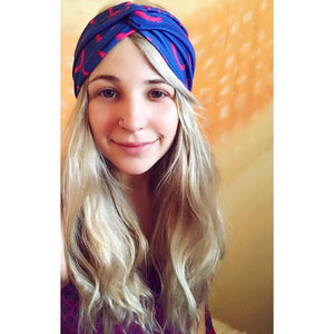 Bernie Sanders Donut "Faux Turban" Henrietta Headband