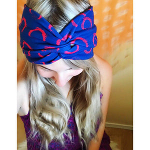 Bernie Sanders Donut "Faux Turban" Henrietta Headband