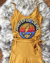 Grateful Dead Mustard Yellow Jumpsuit