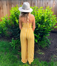 Yellow Striped Grateful Dead Jumpsuit