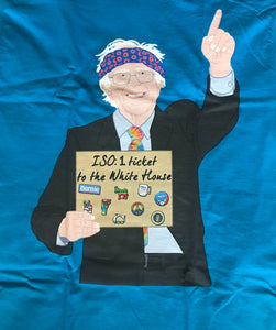 Blue Bernie Lot Kid Tee with Donut Headband