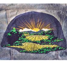 Denim Phish Vintage Applique Jacket