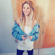 Denim Phish Vintage Applique Jacket
