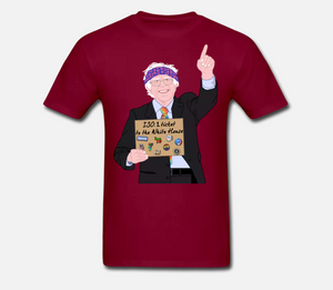 Bernie Lot Kid Tee Burgundy w/ Phish Donut Headband