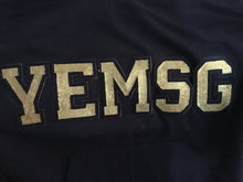 X SOLD X YEMSG Varsity Gold Letters Hoody Sweatshirt LARGE
