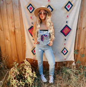 Phish Donut Pocket Overalls