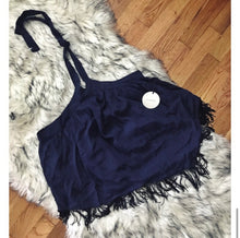Tularosa Tay Fringe Halter Top