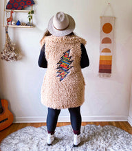 Grateful Dead Oversized Bolt Fuzzy Soft Vest