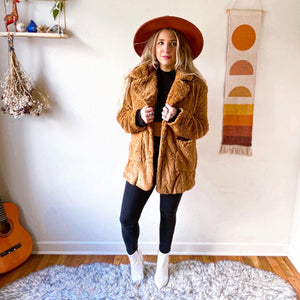 Phish Brown Teddy Jacket