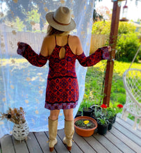 Grateful Dead Red Rocks Cold Shoulder Dress