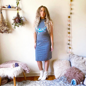 Phish Sloth Icculus Grey Dress