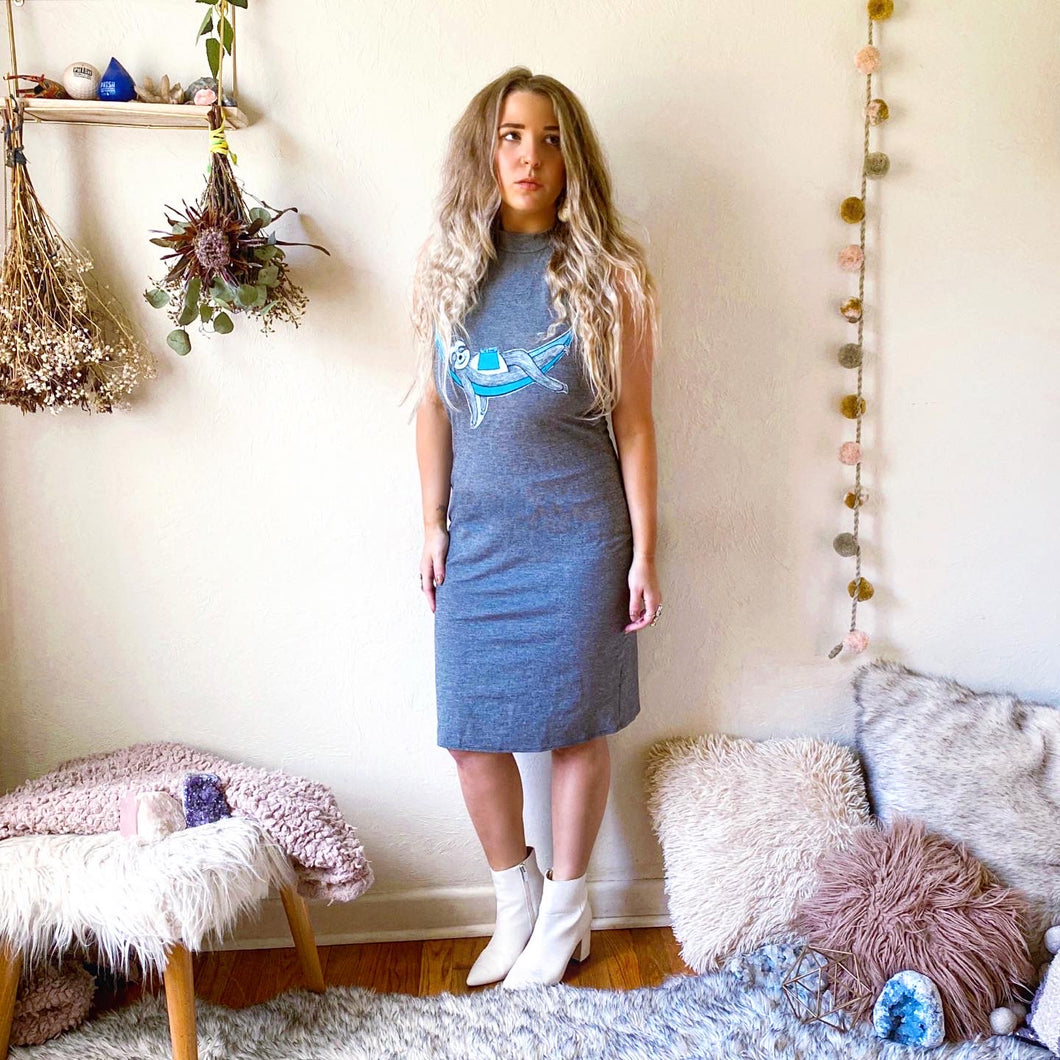 Phish Sloth Icculus Grey Dress