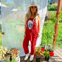 Grateful Dead Jerry Garcia Marching Bears Roses SYF Jumpsuit