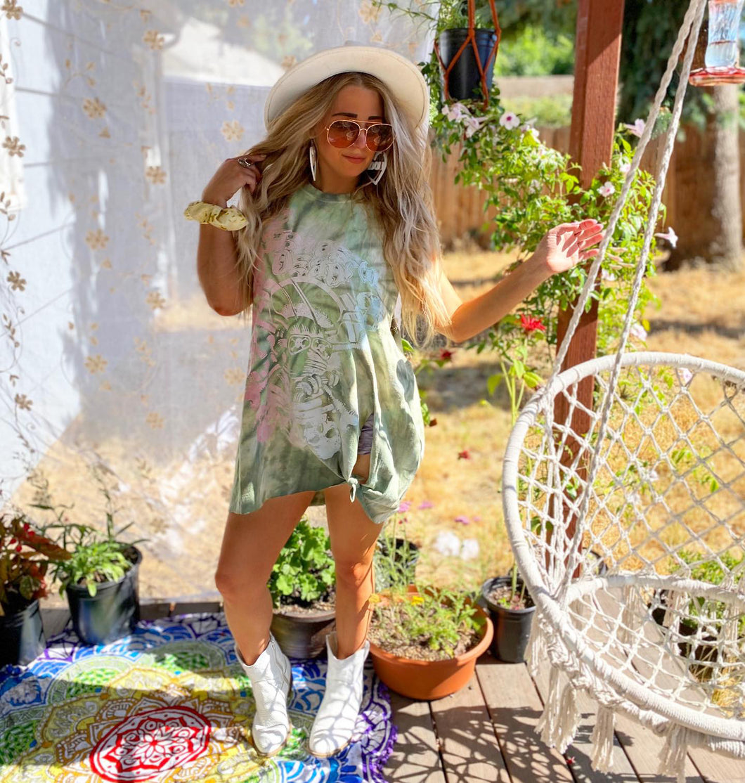 Grateful Dead Tie Dye Ombré Tank/Tunic - 3x