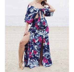 Zhennymph Oasis Floral Maxi Dress