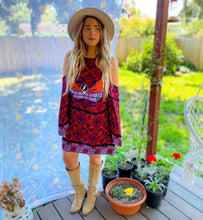 Grateful Dead Red Rocks Cold Shoulder Dress