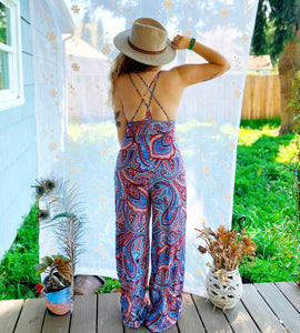 Jerry Garcia / Grateful Dead Paisley Cutout Jumpsuit