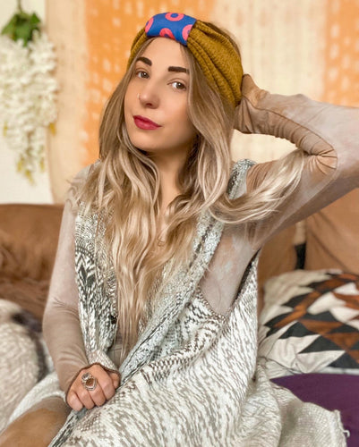 The Boho Band - Mustard Sweaterknit