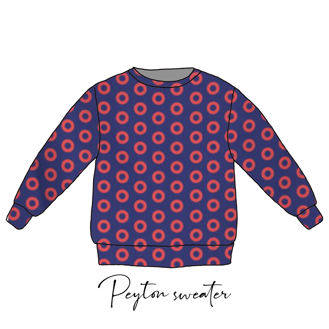 Made To Order: Peyton Sweater - Phish Donuts