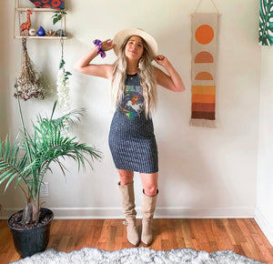 Grateful Dead Unicorn SYF Ribbed Dress