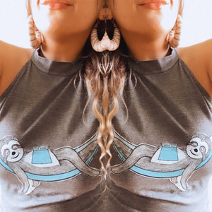 Phish Sloth Icculus Grey Dress