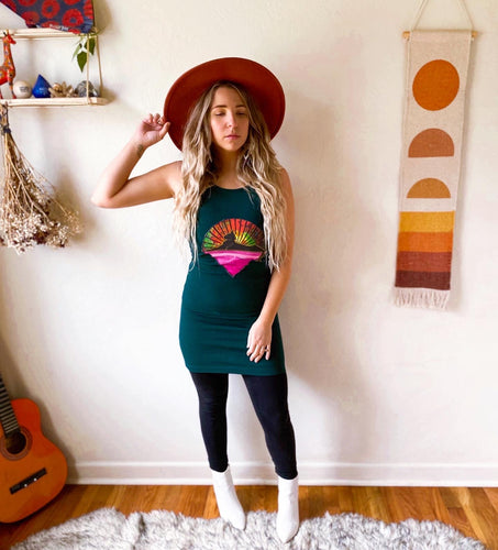 Cats Under The Stars Bodycon Dress