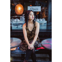 Free People Velvet Burnout Dress