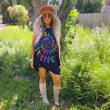 Grateful Dead Rainbow Dancing Skeletons Cutcycle Tank / Tunic