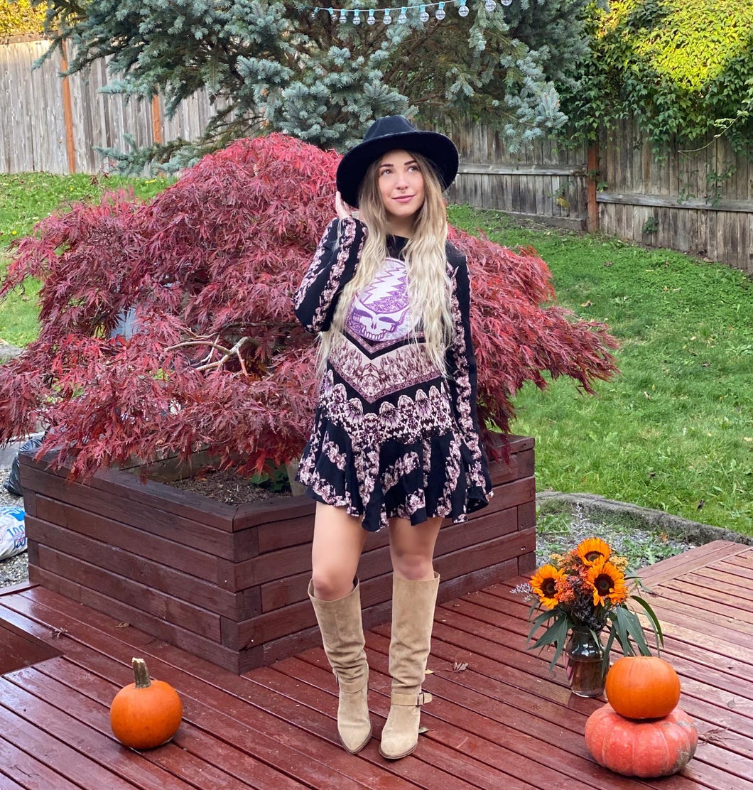 Grateful Dead Free People Open Back Dress / Tunic