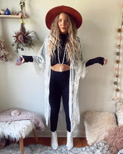 Stevie Nicks Lace Duster