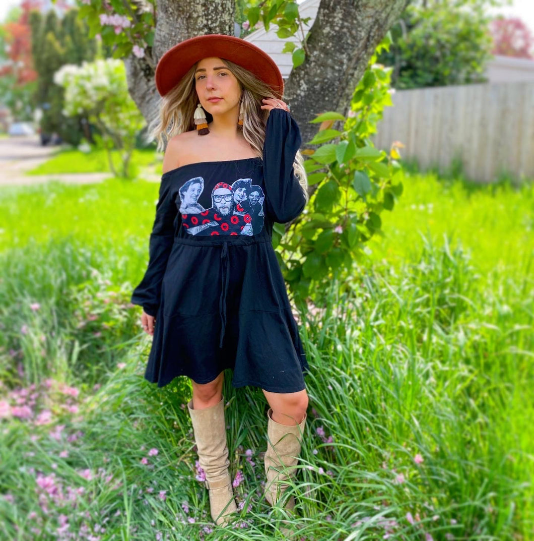 Phish Off Shoulder Sundress