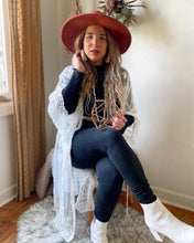 Stevie Nicks Lace Duster