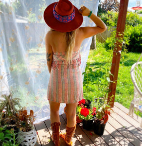 Grateful Dead Bandana Upcycled Sundress - Small