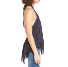 Tularosa Tay Fringe Halter Top