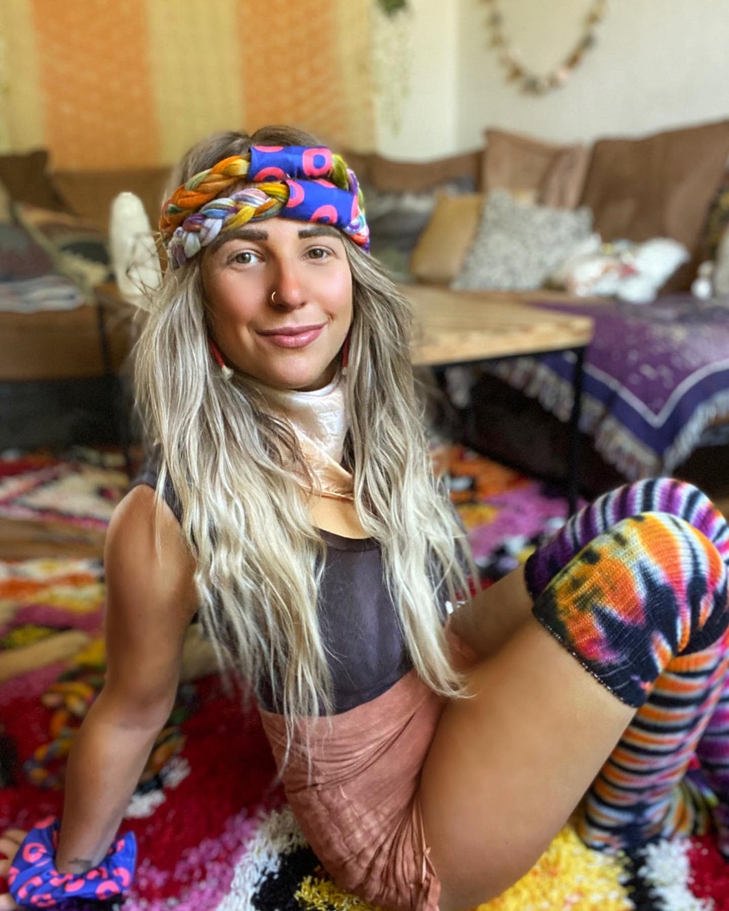 The Halo - Ice Dye - Rainbow Tie Dye 🌈